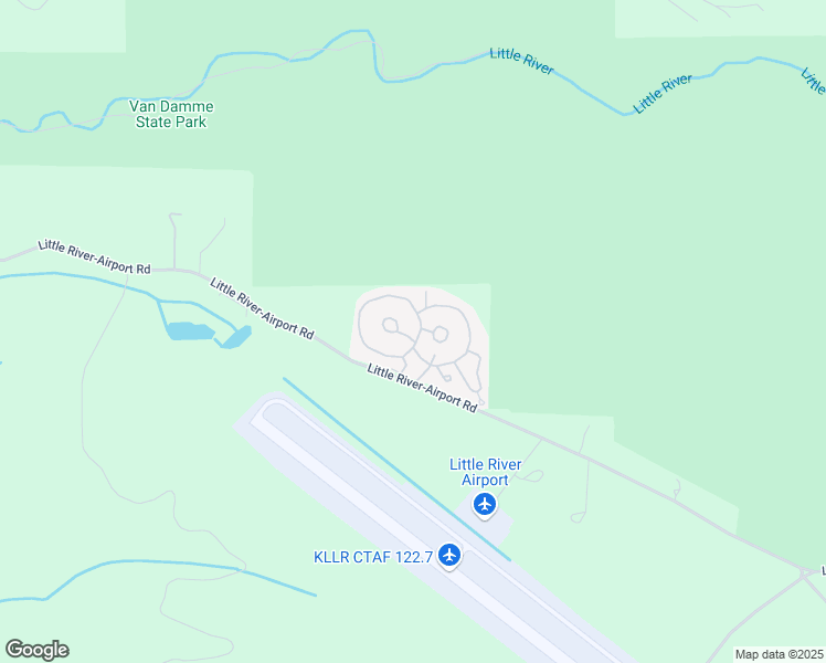 map of restaurants, bars, coffee shops, grocery stores, and more near 43300 Little River-Airport Road in Little River