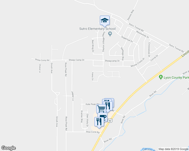 map of restaurants, bars, coffee shops, grocery stores, and more near 508 Northgate Drive in Dayton