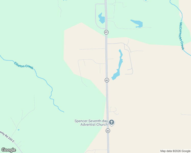 map of restaurants, bars, coffee shops, grocery stores, and more near 1699 Riley Court in Spencer