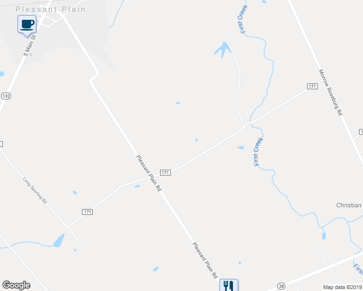 map of restaurants, bars, coffee shops, grocery stores, and more near 6318 Long-Spurling Road in Pleasant Plain
