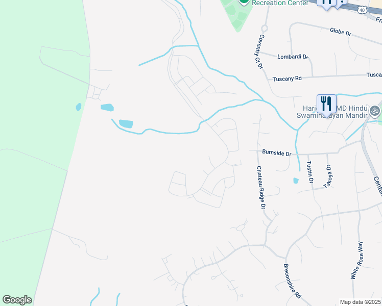 map of restaurants, bars, coffee shops, grocery stores, and more near 4520 Picton Court in Ellicott City