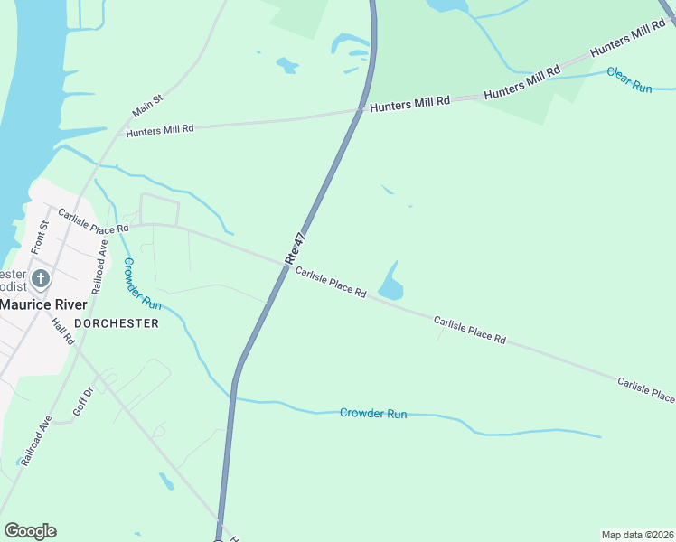 map of restaurants, bars, coffee shops, grocery stores, and more near 188 Carlisle Place Road in Maurice River