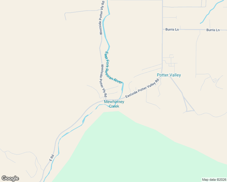 map of restaurants, bars, coffee shops, grocery stores, and more near 8251 West Road in Potter Valley
