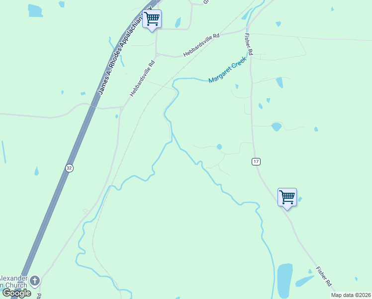 map of restaurants, bars, coffee shops, grocery stores, and more near 7865 Stone Castle Road in Athens