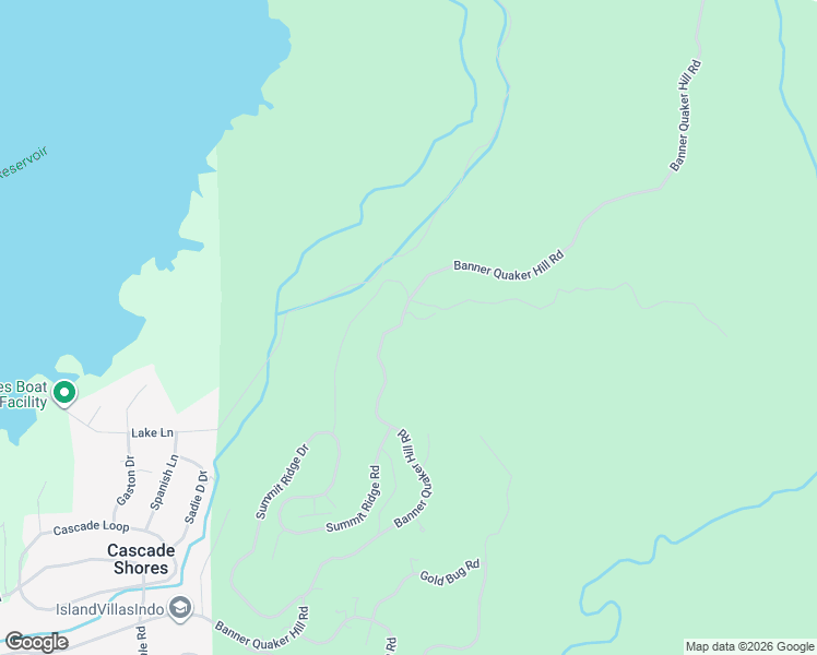 map of restaurants, bars, coffee shops, grocery stores, and more near 17311 Banner Quaker Hill Road in Nevada City