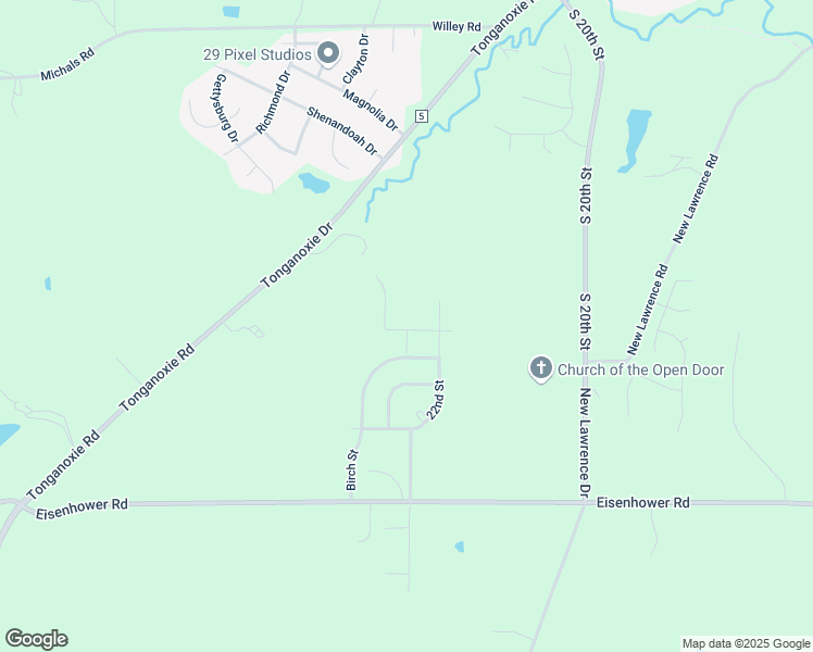 map of restaurants, bars, coffee shops, grocery stores, and more near 2124 Birch Street in Leavenworth