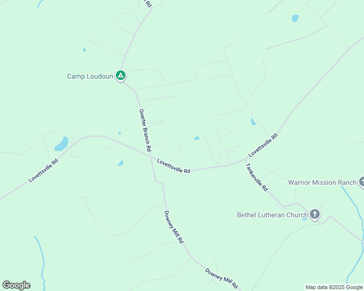 map of restaurants, bars, coffee shops, grocery stores, and more near 40332 Lovettsville Road in Lovettsville