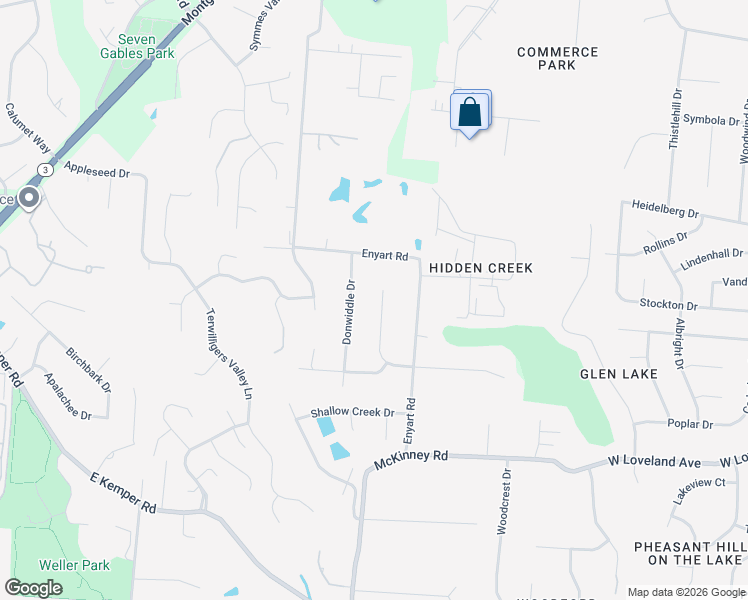 map of restaurants, bars, coffee shops, grocery stores, and more near 9226 Gourmet Lane in Loveland