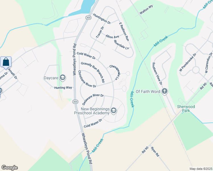 map of restaurants, bars, coffee shops, grocery stores, and more near 428 Christiana River Drive in Clayton