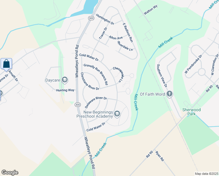 map of restaurants, bars, coffee shops, grocery stores, and more near 428 Christiana River Drive in Clayton
