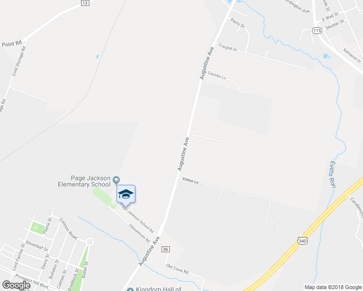 map of restaurants, bars, coffee shops, grocery stores, and more near 1028 Augustine Avenue in Charles Town