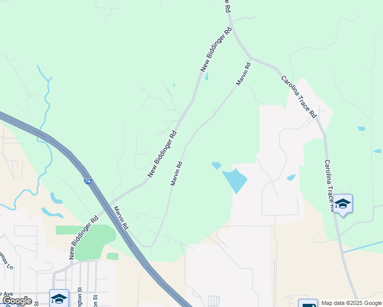 map of restaurants, bars, coffee shops, grocery stores, and more near 10580 Marvin Road in Harrison
