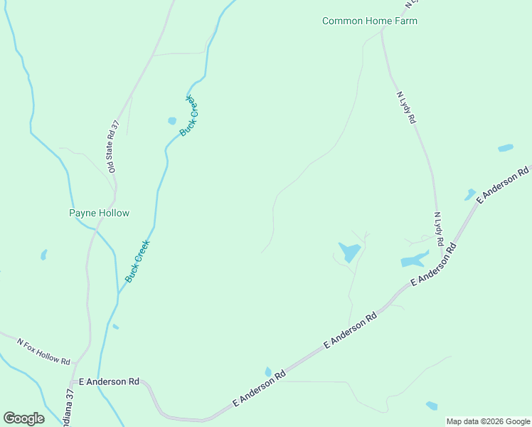 map of restaurants, bars, coffee shops, grocery stores, and more near 4355 East Streacher Road in Bloomington
