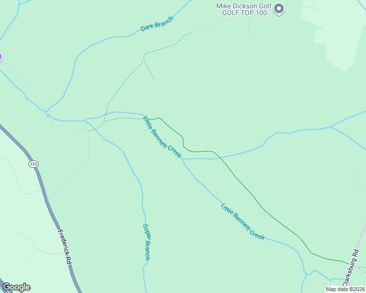 map of restaurants, bars, coffee shops, grocery stores, and more near Hyattstown Mill Rd in Clarksburg