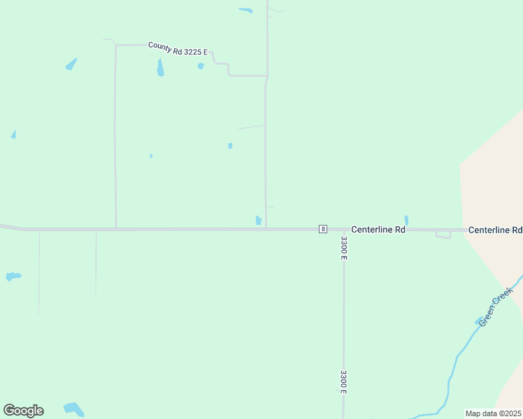 map of restaurants, bars, coffee shops, grocery stores, and more near 410 North 3275 East Road in Sigel