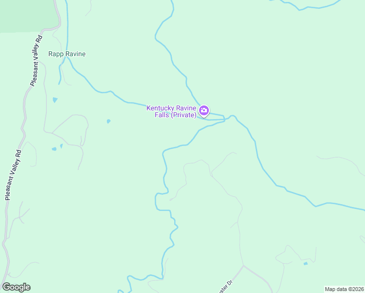 map of restaurants, bars, coffee shops, grocery stores, and more near 18822 Excelsior Road in Penn Valley