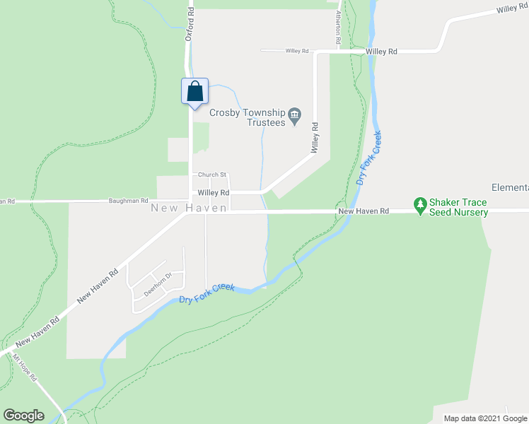 map of restaurants, bars, coffee shops, grocery stores, and more near 8813 New Haven Road in Harrison