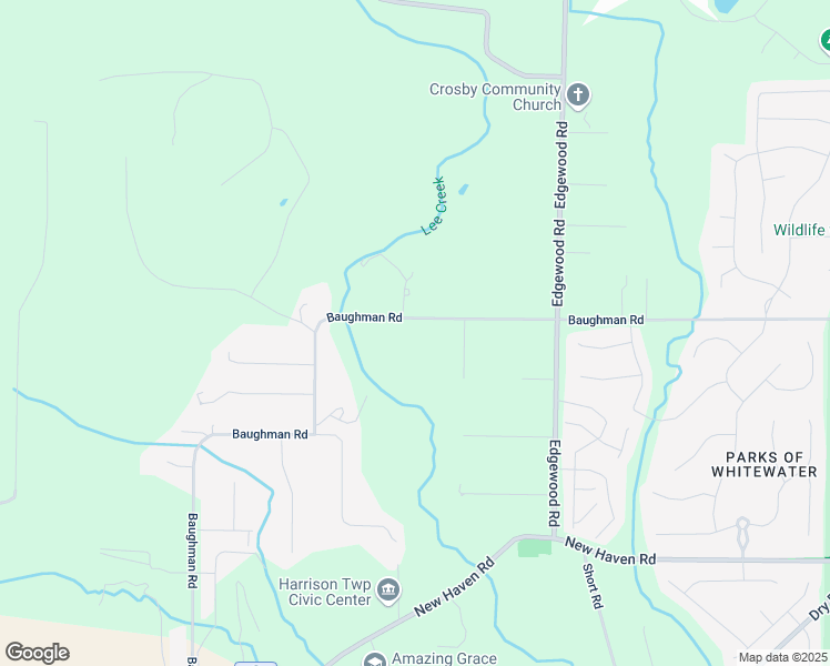map of restaurants, bars, coffee shops, grocery stores, and more near 9789 Baughman Road in Harrison