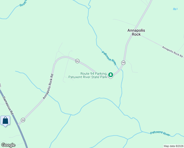 map of restaurants, bars, coffee shops, grocery stores, and more near 6820 Annapolis Rock Road in Woodbine