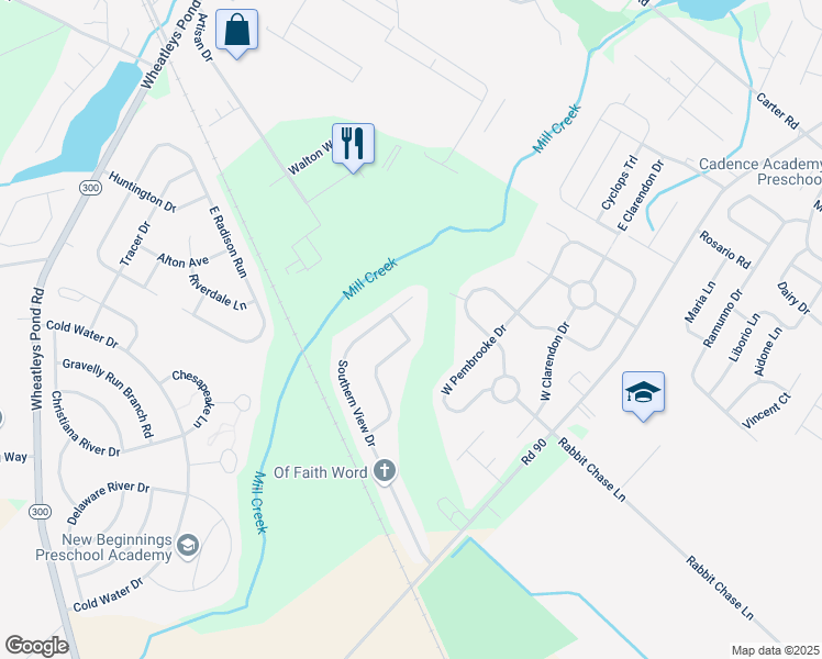 map of restaurants, bars, coffee shops, grocery stores, and more near 56 Sumter Court in Smyrna