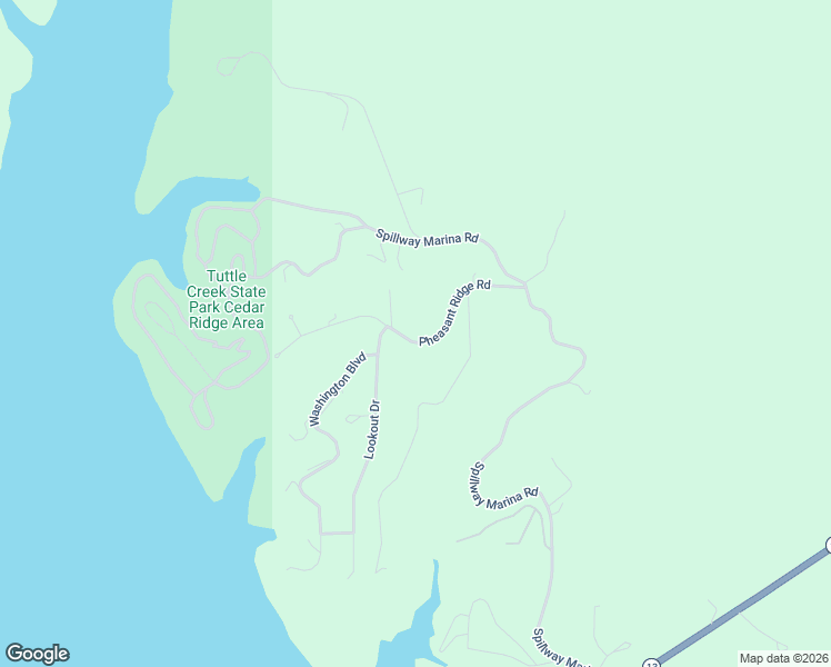 map of restaurants, bars, coffee shops, grocery stores, and more near 5635 Pheasant Ridge Road in Manhattan