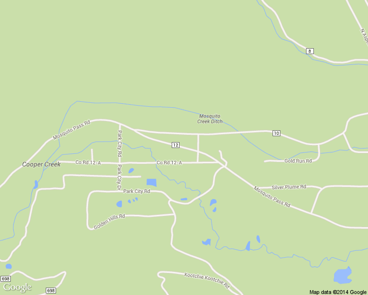 map of restaurants, bars, coffee shops, grocery stores, and more near Mosquito Pass Rd in Alma