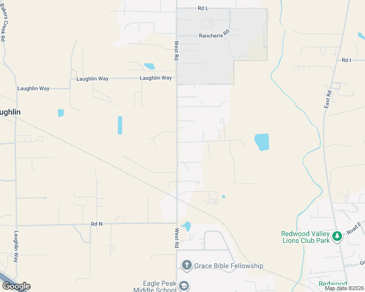 map of restaurants, bars, coffee shops, grocery stores, and more near 1087 Road M in Redwood Valley