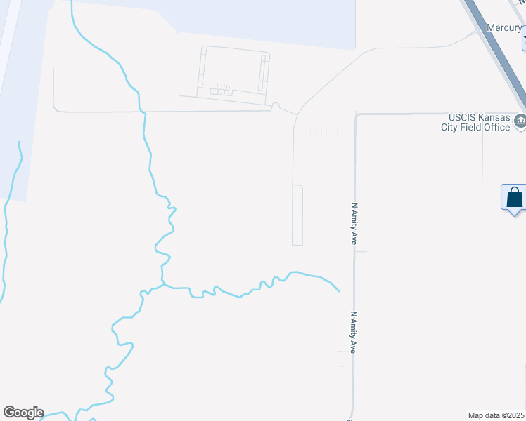 map of restaurants, bars, coffee shops, grocery stores, and more near 9972-10398 North Amity Avenue in Kansas City