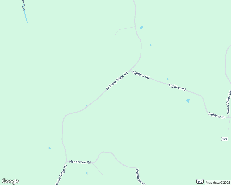 map of restaurants, bars, coffee shops, grocery stores, and more near 6232 Bethany Ridge Road in Guysville