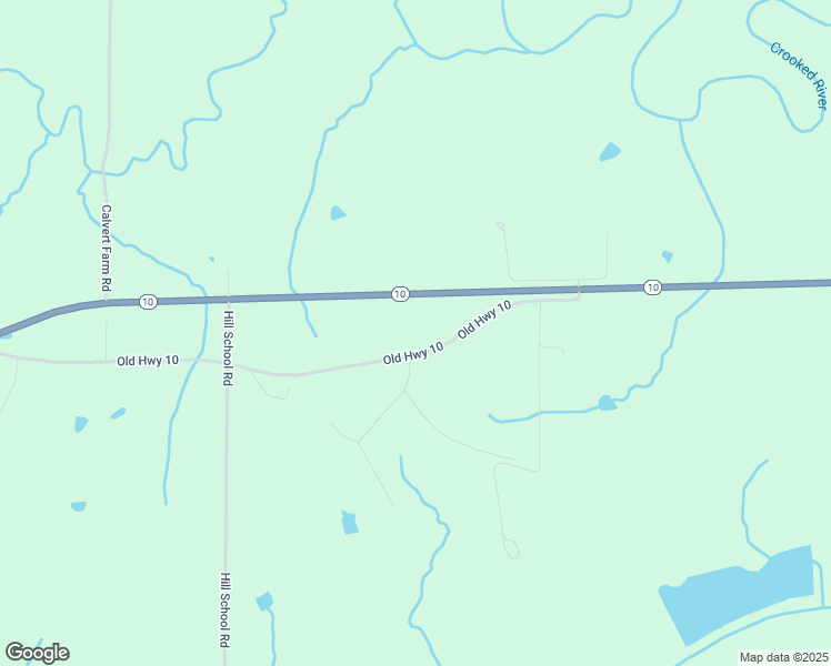 map of restaurants, bars, coffee shops, grocery stores, and more near 43314 Old Highway 10 in Richmond