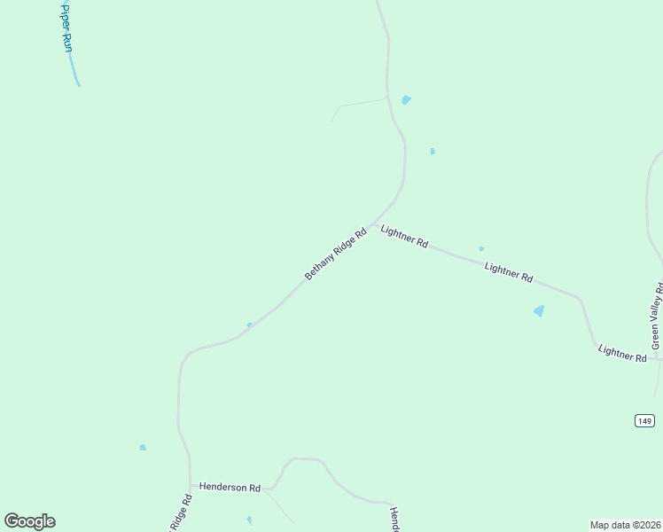 map of restaurants, bars, coffee shops, grocery stores, and more near 6232 Bethany Ridge Road in Guysville