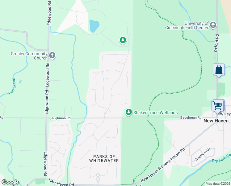 map of restaurants, bars, coffee shops, grocery stores, and more near 9503 Summer Ridge Drive in Harrison