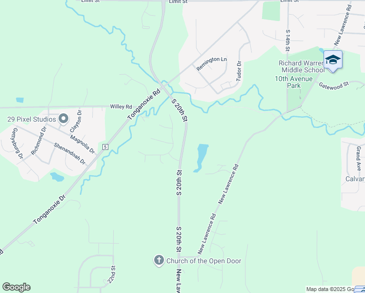 map of restaurants, bars, coffee shops, grocery stores, and more near 3837 21st Street in Leavenworth