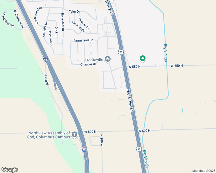 map of restaurants, bars, coffee shops, grocery stores, and more near 2190 West Autumn Lane in Columbus