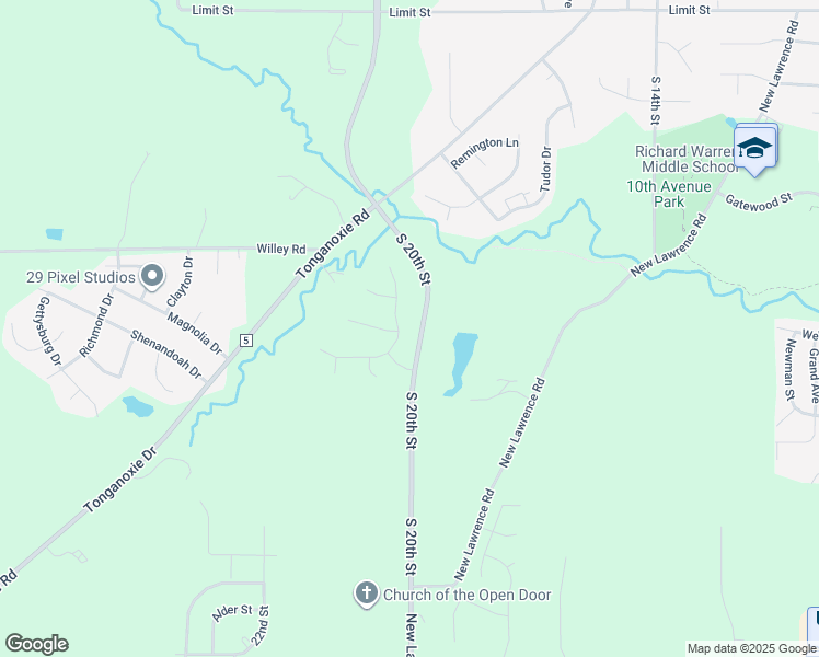 map of restaurants, bars, coffee shops, grocery stores, and more near 3837 21st St in Leavenworth