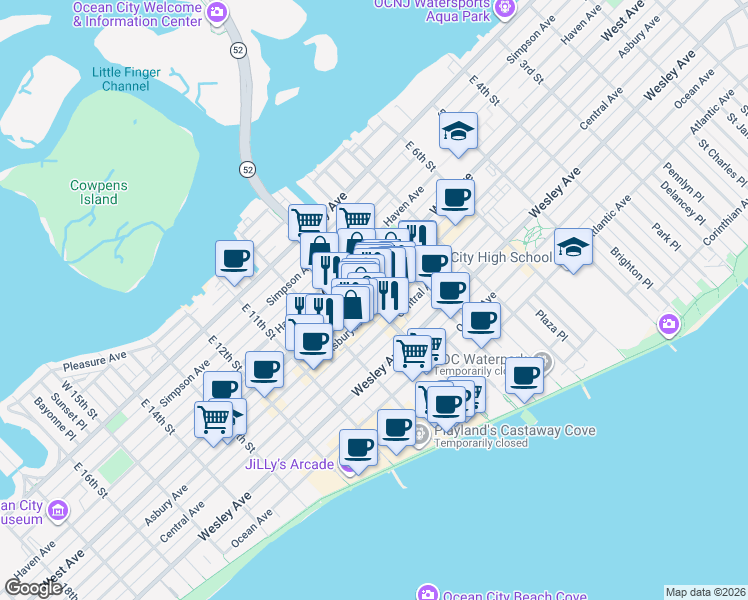 862 Asbury Avenue, Ocean City NJ Walk Score