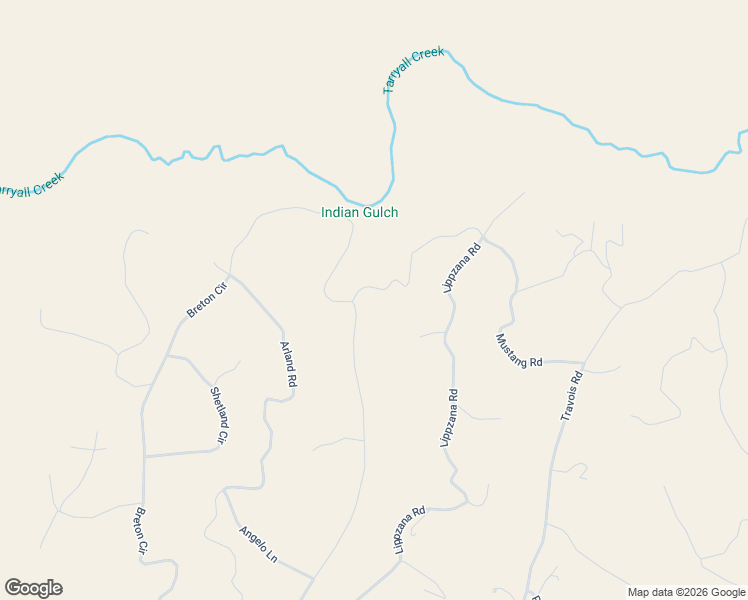 map of restaurants, bars, coffee shops, grocery stores, and more near 924 Mustang Road in Jefferson