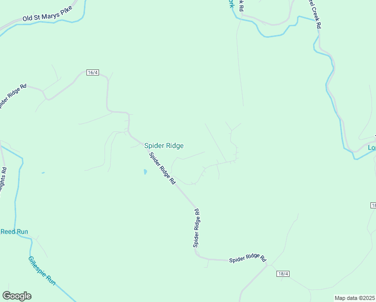 map of restaurants, bars, coffee shops, grocery stores, and more near 1-99 Falcon Heights Road in Parkersburg