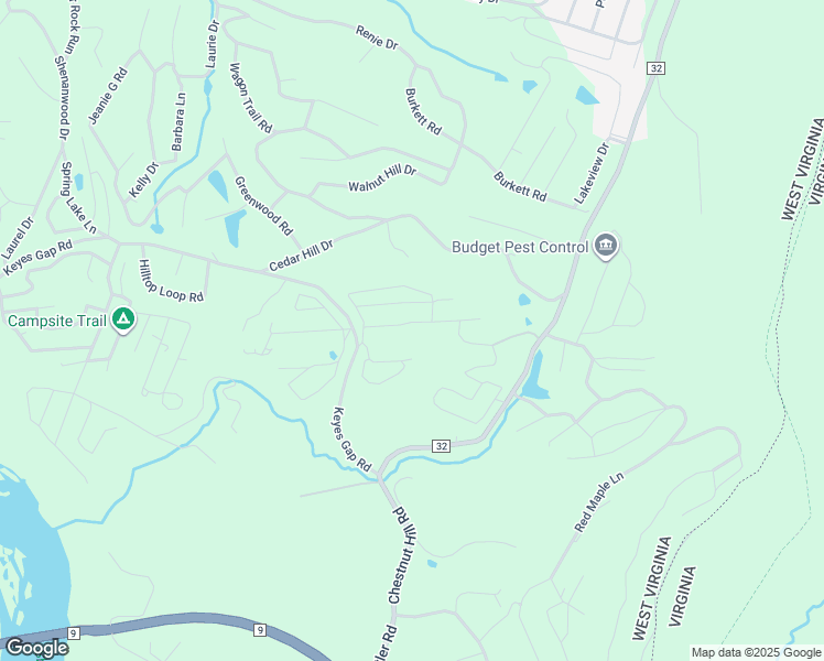 map of restaurants, bars, coffee shops, grocery stores, and more near 98 Old Deer Run in Harpers Ferry