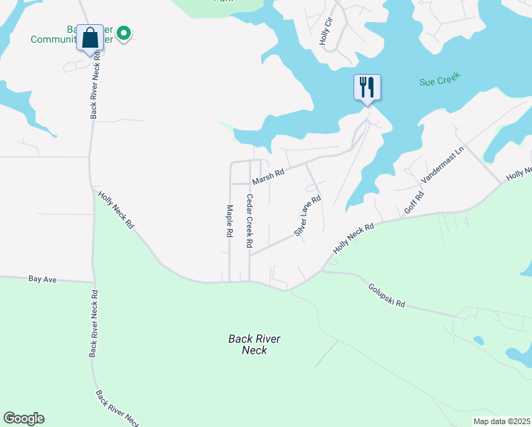 map of restaurants, bars, coffee shops, grocery stores, and more near 1120 Beach Road in Baltimore