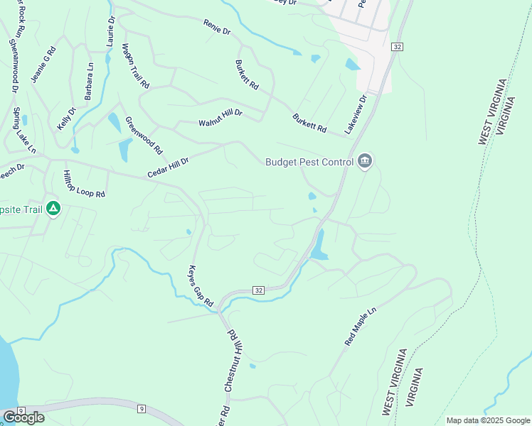 map of restaurants, bars, coffee shops, grocery stores, and more near 259 Pine Trail in Harpers Ferry