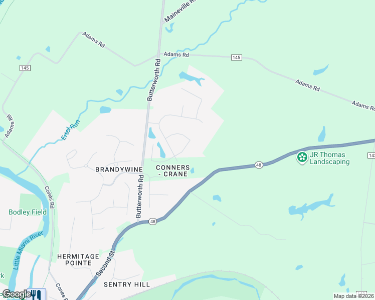 map of restaurants, bars, coffee shops, grocery stores, and more near 167 Decatur Lane in Loveland