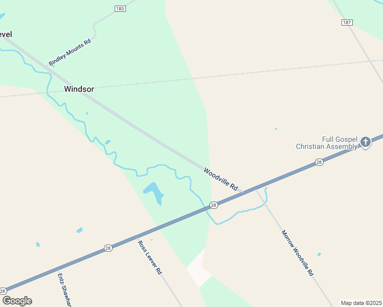 map of restaurants, bars, coffee shops, grocery stores, and more near 9860 Morrow-Woodville Road in Pleasant Plain