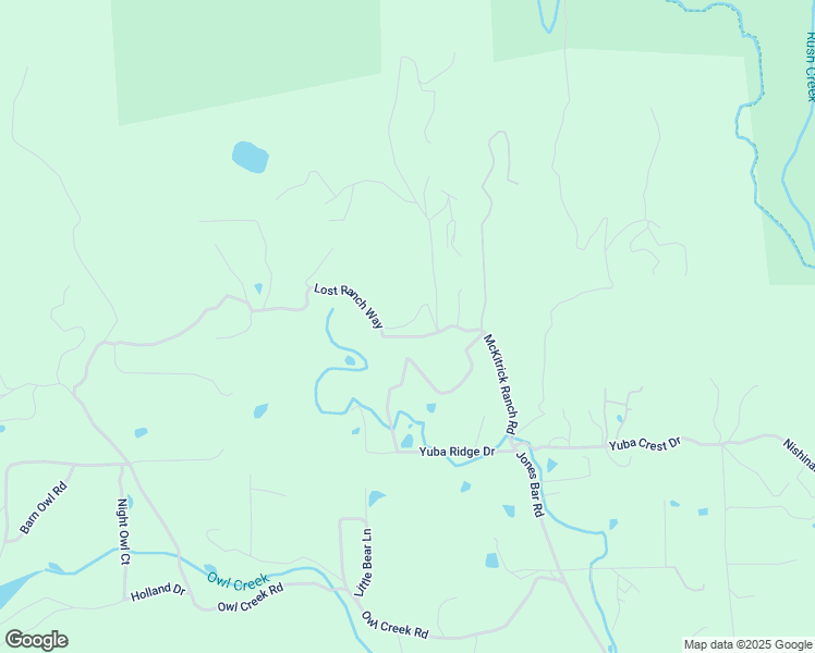 map of restaurants, bars, coffee shops, grocery stores, and more near 11525 Lost Ranch Way in Nevada City