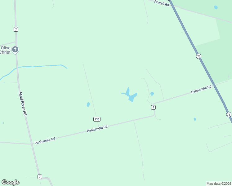 map of restaurants, bars, coffee shops, grocery stores, and more near 6081 Panhandle Road in Hillsboro