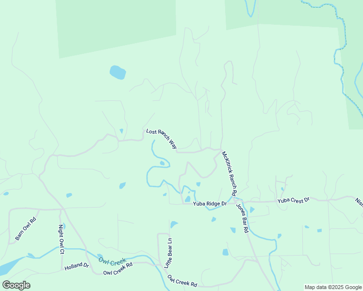 map of restaurants, bars, coffee shops, grocery stores, and more near 11525 Lost Ranch Way in Nevada City