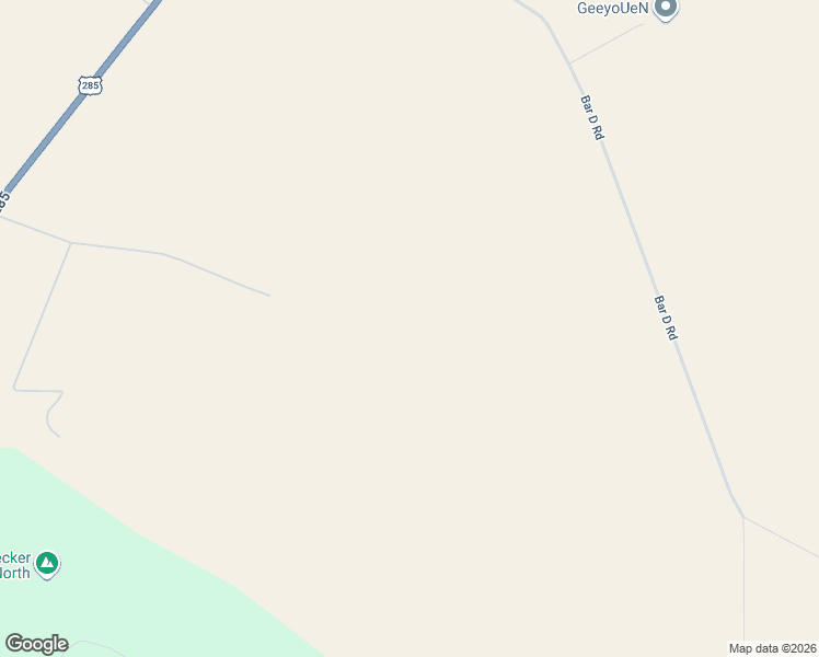 map of restaurants, bars, coffee shops, grocery stores, and more near 622 Rainbow Drive in Fairplay