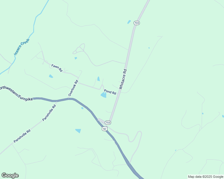 map of restaurants, bars, coffee shops, grocery stores, and more near 295 Whitacre Road in Gore