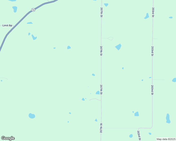 map of restaurants, bars, coffee shops, grocery stores, and more near 28095 207th Street in Easton