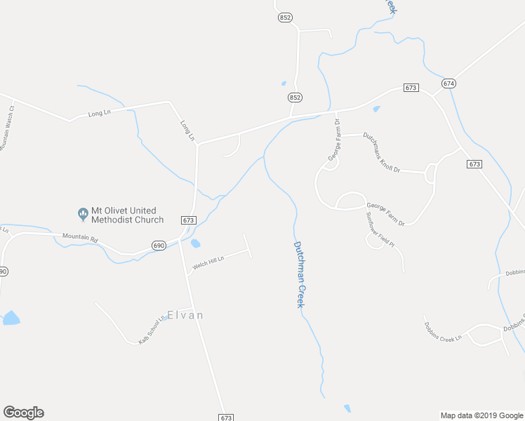 map of restaurants, bars, coffee shops, grocery stores, and more near 38616 Welch Hill Lane in Lovettsville